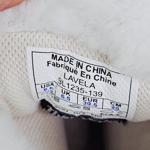 Columbia Winter White Fleece Winter Boots - Picture 8 of 8